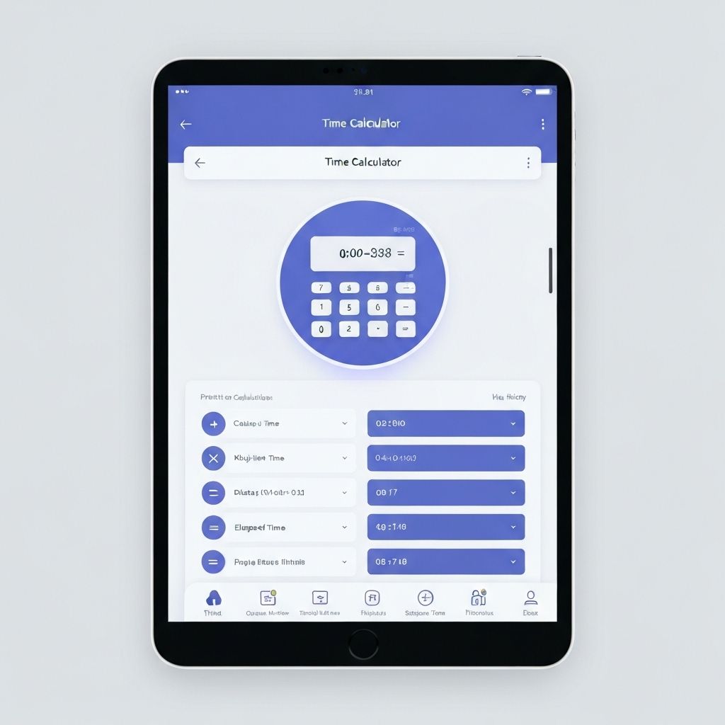Price to Time Calculator